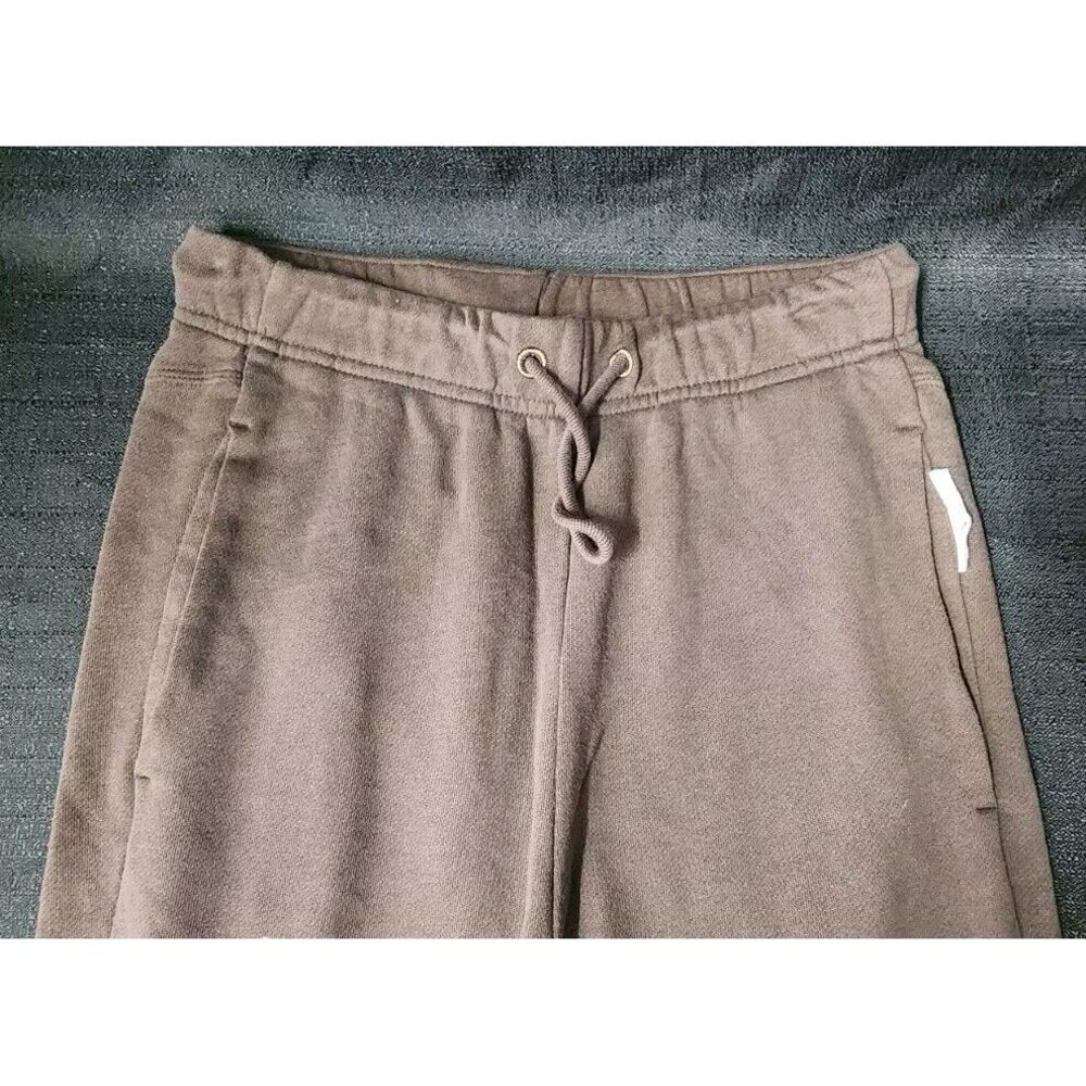 Adidas Women's Brown Slim Long Joggers Size XS Logo Drawstring Lightweight EUC - Picture 4 of 10